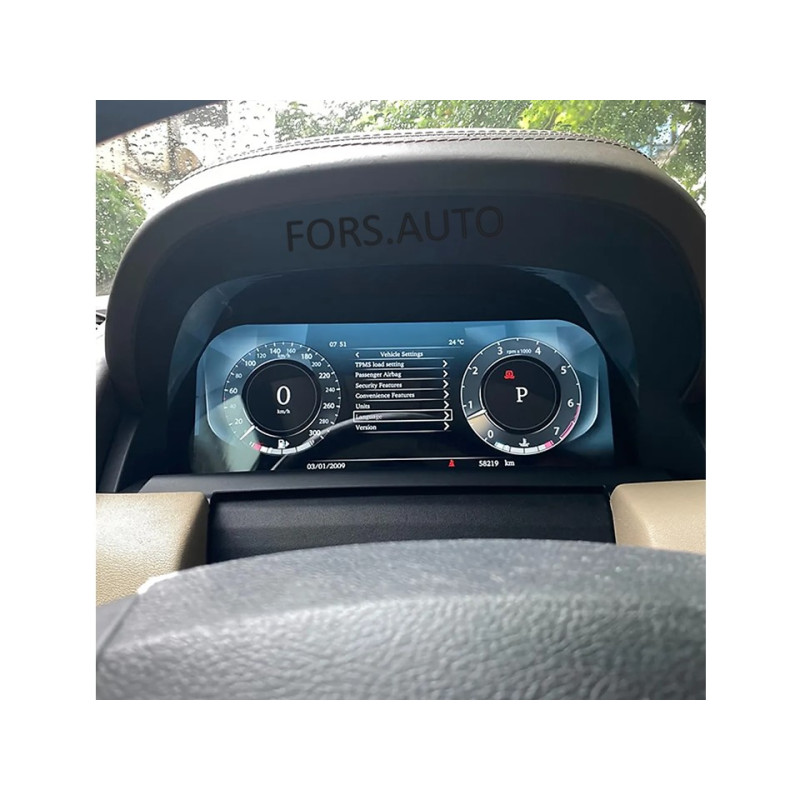 Dashboard FORS.auto for Land Rover/Range Rover Sport 2010-2013