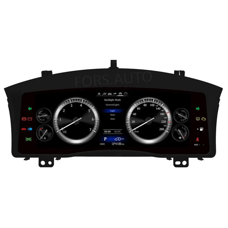 Dashboard FORS.auto for Lexus LX 570 2007-2015
