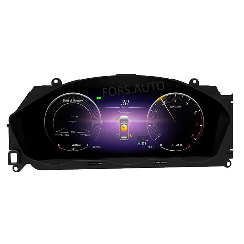 Dashboard FORS.auto for Mercedes Benz C Class W204 NTG 4.5 2011-2014