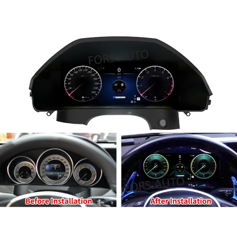 Dashboard FORS.auto for Mercedes Benz E Class W212 NTG 4.5 2014-2015