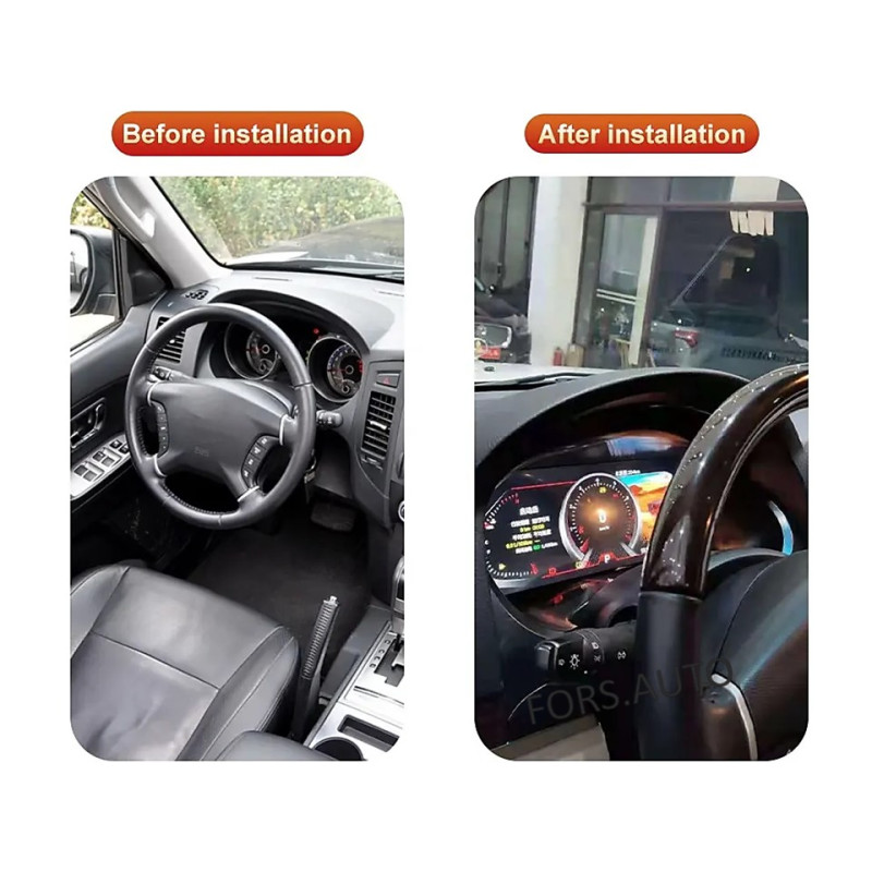 Dashboard FORS.auto for Mitsubishi Pajero JK 2008-2018