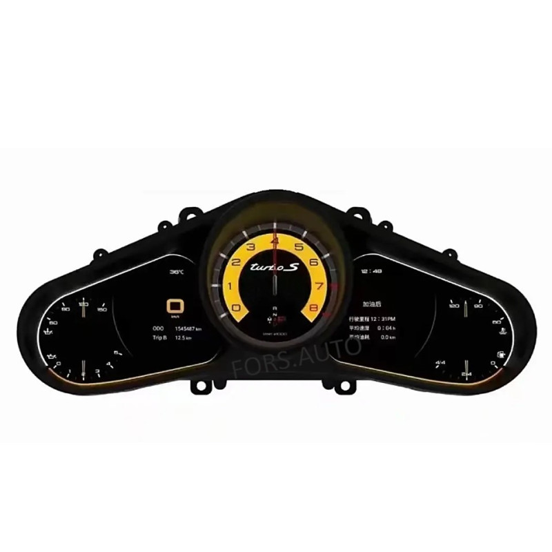 Dashboard FORS.auto for Porsche 911 2012-2019