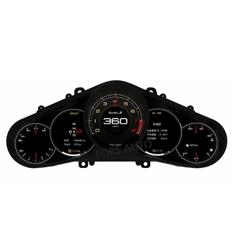 Dashboard FORS.auto for Porsche Cayenne PCM 4.1 2017+