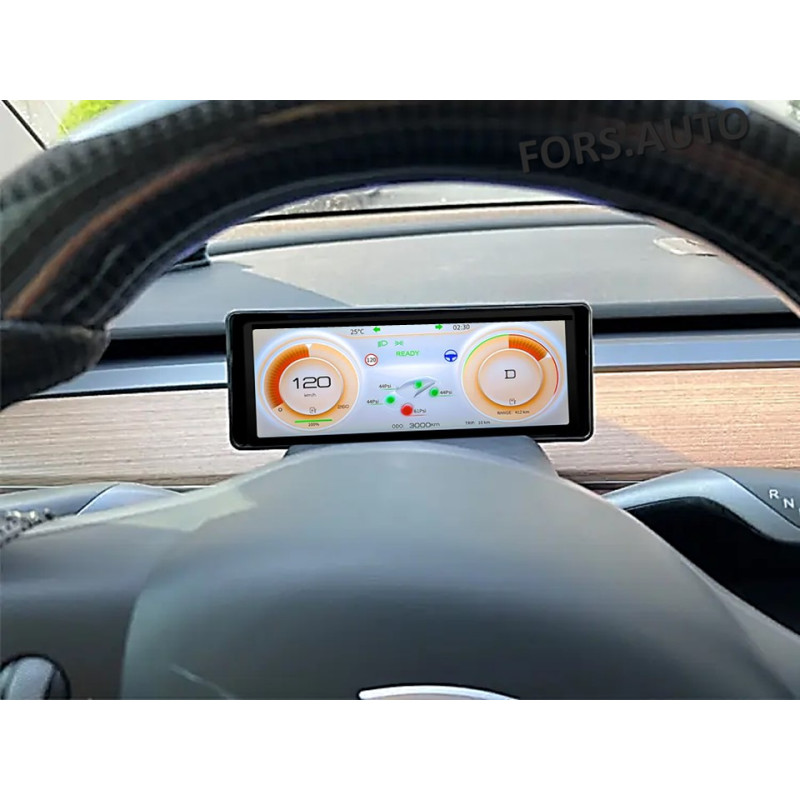 Dashboard FORS.auto for Tesla Model 3/Y (mini dashboard, 6.2 inch)