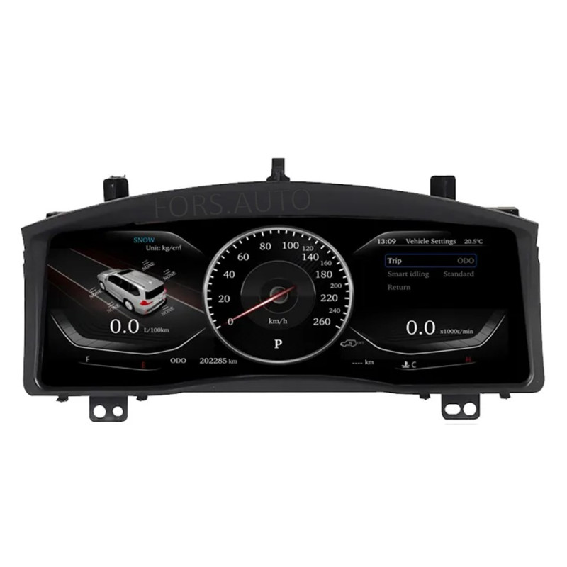 Dashboard FORS.auto for Toyota Land Cruiser LC 200 2008-2015