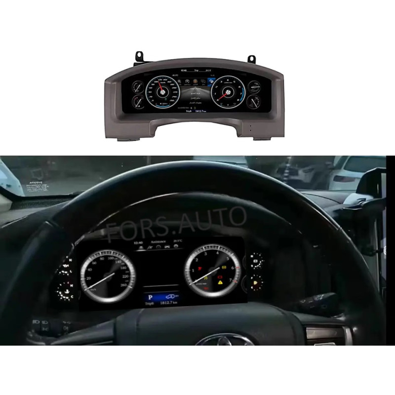 Dashboard FORS.auto for Toyota Land Cruiser LC 200 2016-2022