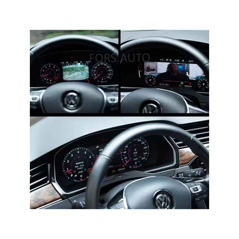 Dashboard FORS.auto for VW Golf 6 (12.3") 2010-2012