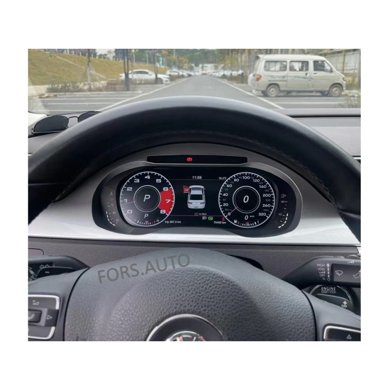 Dashboard FORS.auto for VW Passat CC (12.3") 2012-2018