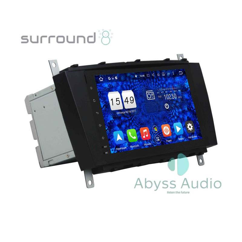Android head unit Abyss Audio for Mercedes G Class W467 2008-2011