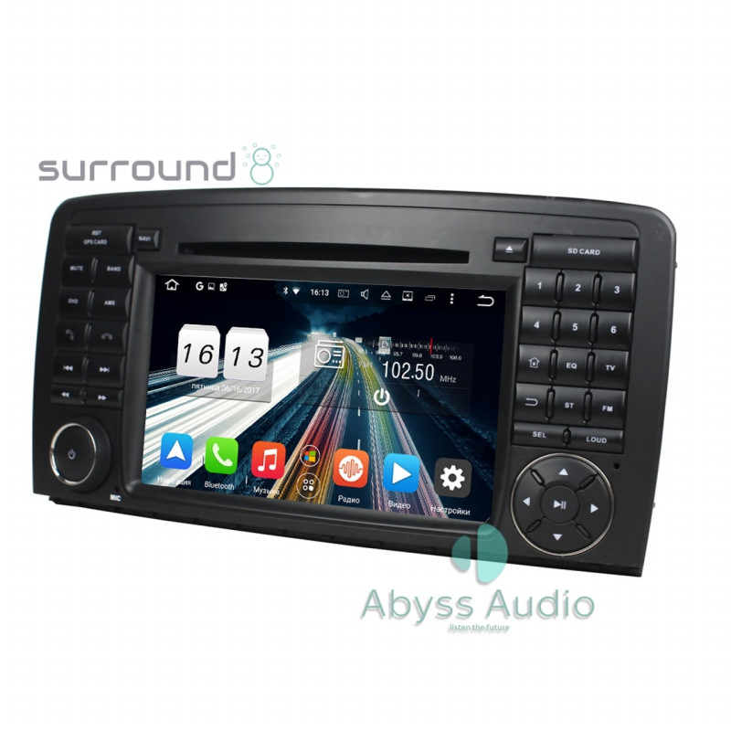 Android head unit Abyss Audio for Mercedes R-Class W251 2006-2014
