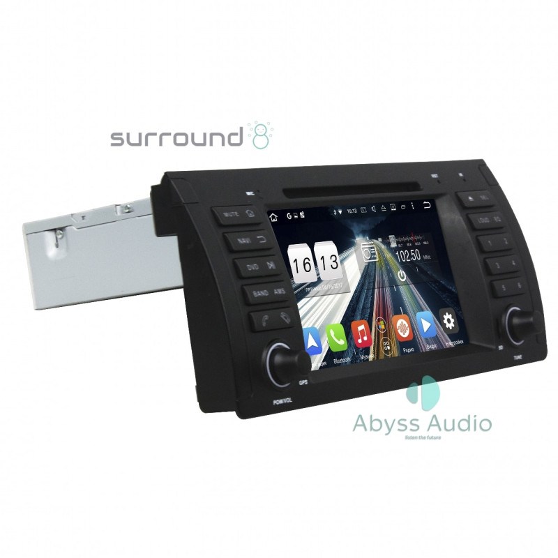 Android head unit Abyss Audio for BMW X5 E53 2000-2007