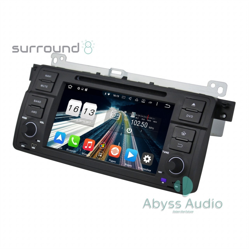 Android head unit Abyss Audio for BMW 3 E46 1998-2005