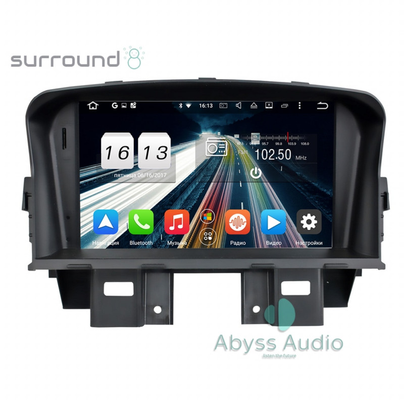 Android head unit Abyss Audio for Chevrolet Cruze 2008-2011