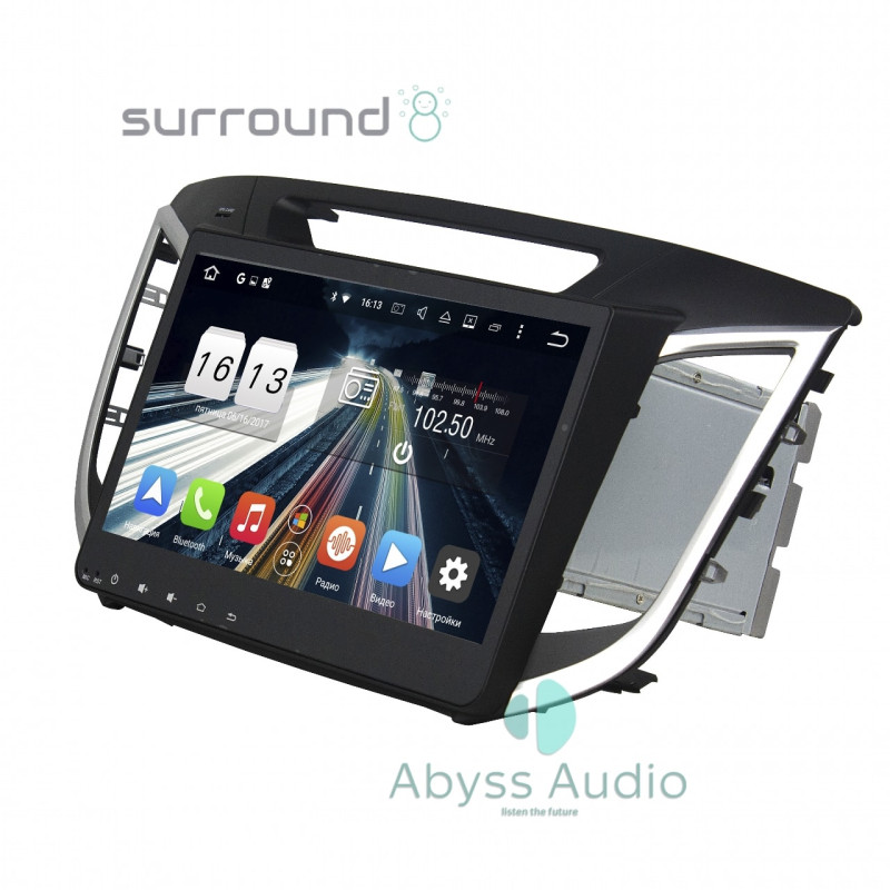 Android head unit Abyss Audio for Hyundai IX252014-2015