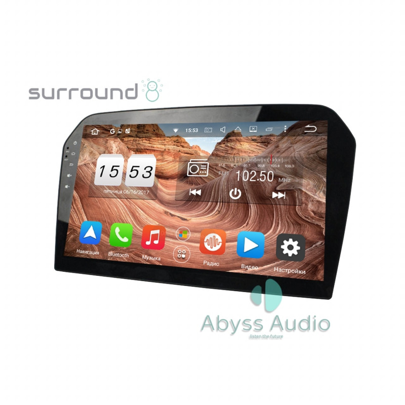 Android head unit Abyss Audio for Volkswagen Jetta 2012-2015