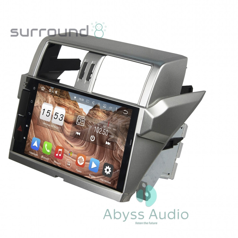 Android head unit Abyss Audio for Toyota Prado 2014-2015