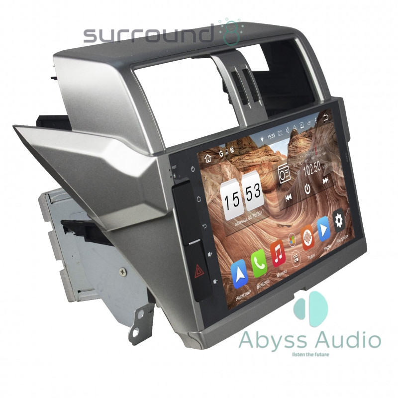 Android head unit Abyss Audio for Toyota Prado 2014-2015