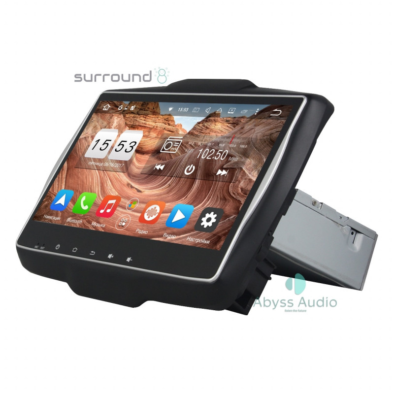 Android head unit Abyss Audio for Jeep Renegade