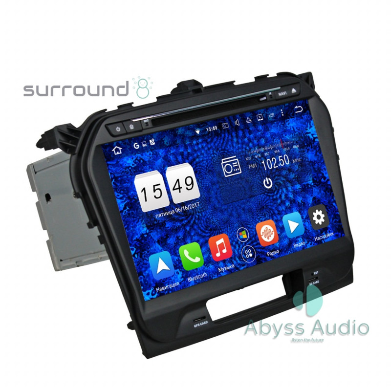 Android head unit Abyss Audio for Suzuki Vitara 2015