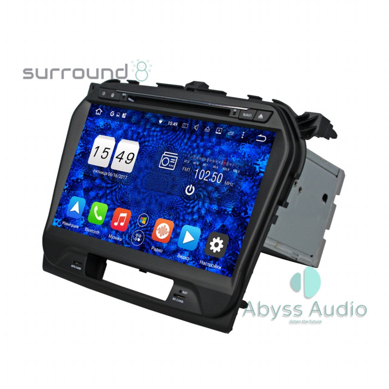 Android head unit Abyss Audio for Suzuki Vitara 2015