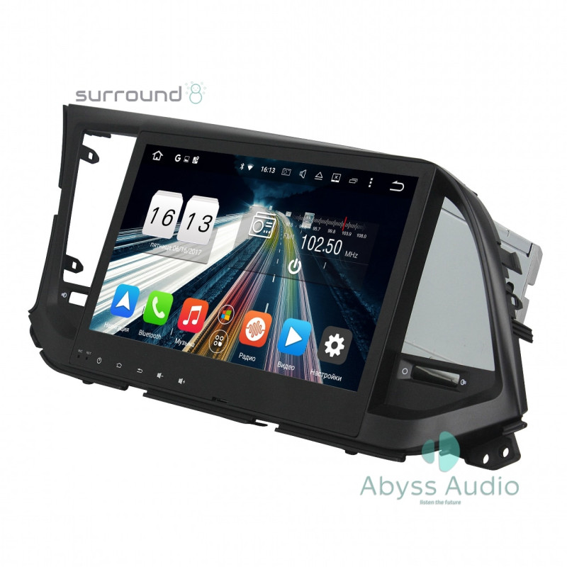 Android head unit Abyss Audio for Hyundai Elantra 2016