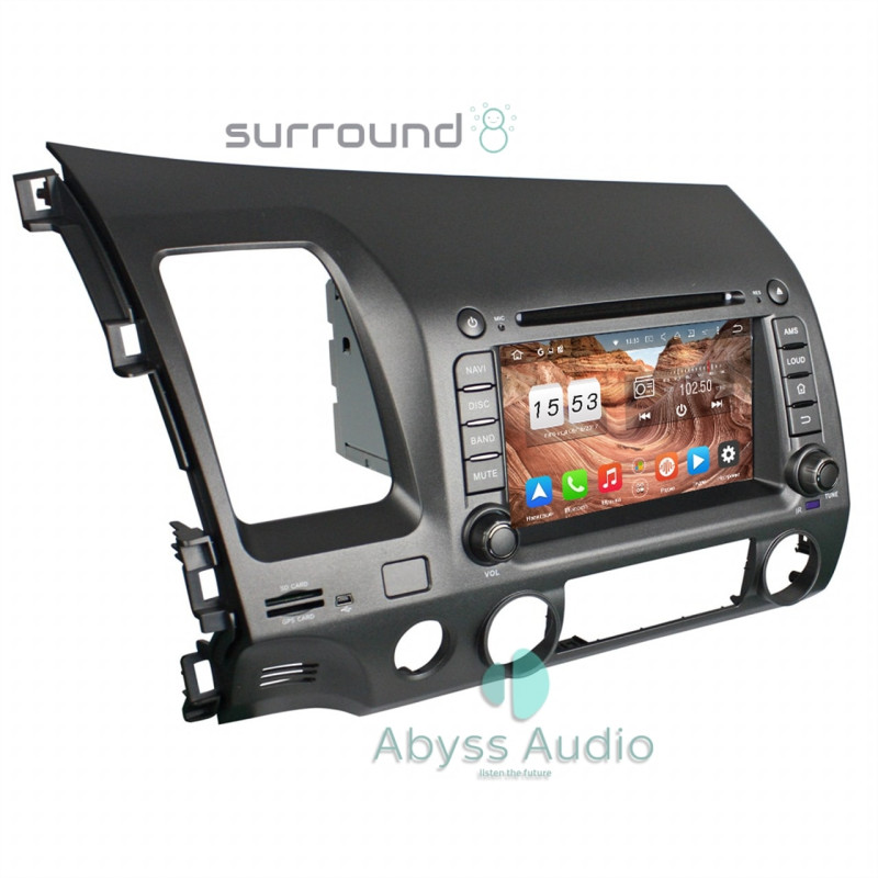 Android head unit Abyss Audio for Honda Civic 2006-2011