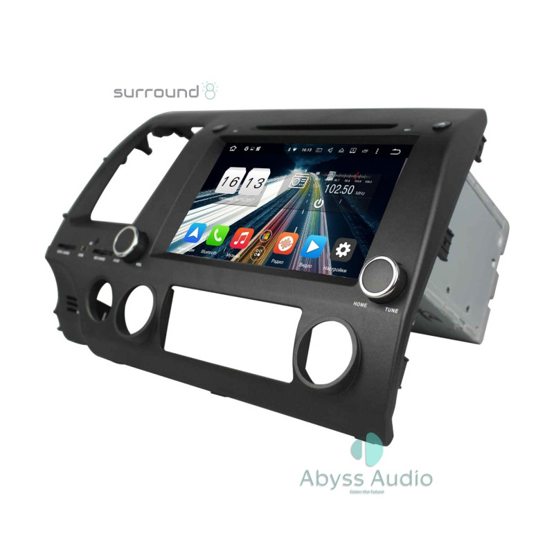 Android head unit Abyss Audio for Honda Civic 2006-2011