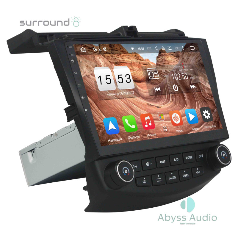 Android head unit Abyss Audio for Honda Accord 7 2003-2007