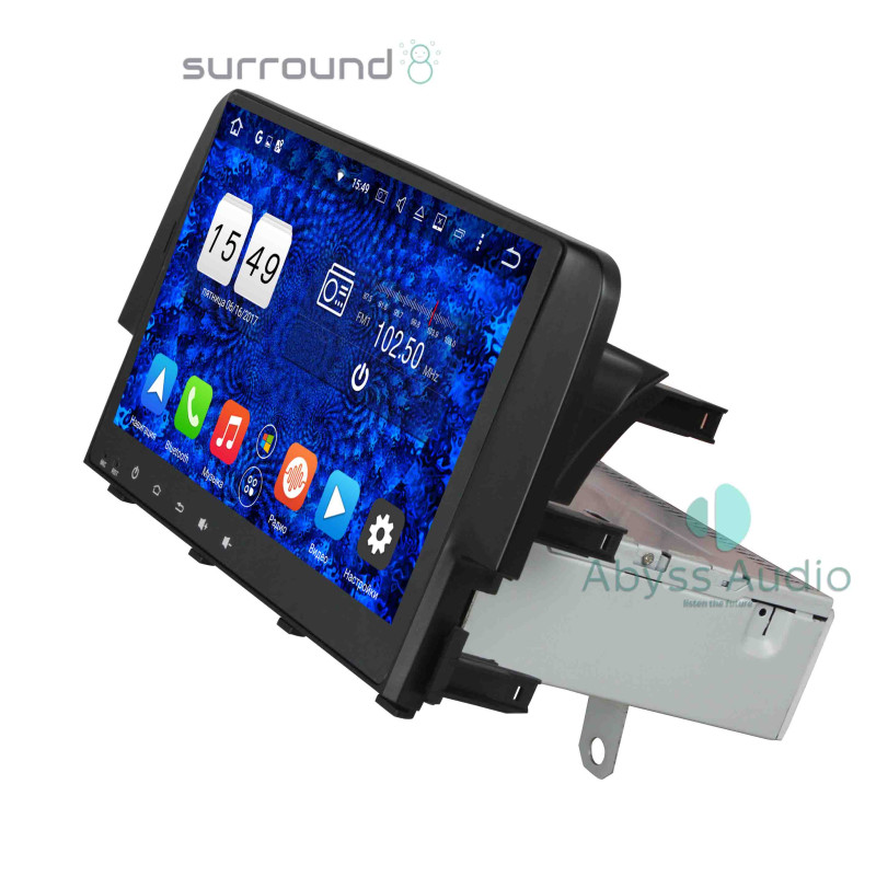 Android head unit Abyss Audio for Honda Civic 2016