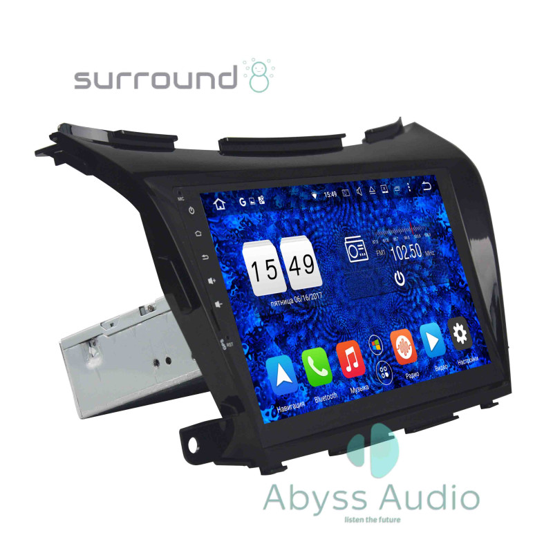 Android head unit Abyss Audio for Nissan Murano 2015