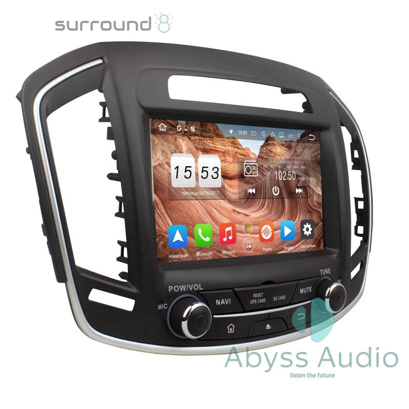 Android head unit Abyss Audio for Opel Insignia 2014-2015