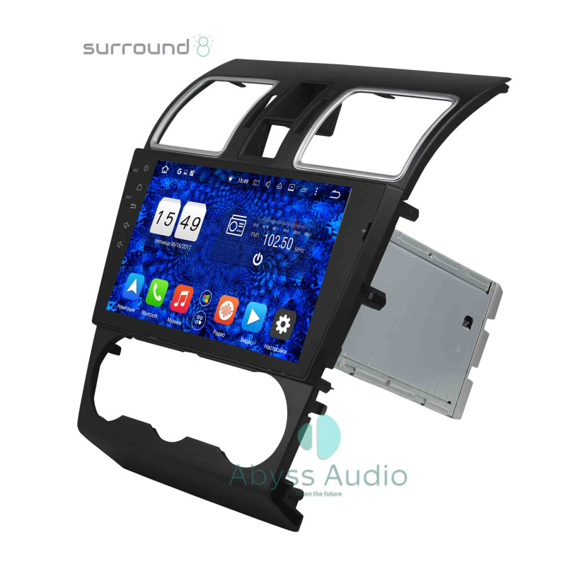 Android head unit Abyss Audio for Subaru WRX 2014-2016