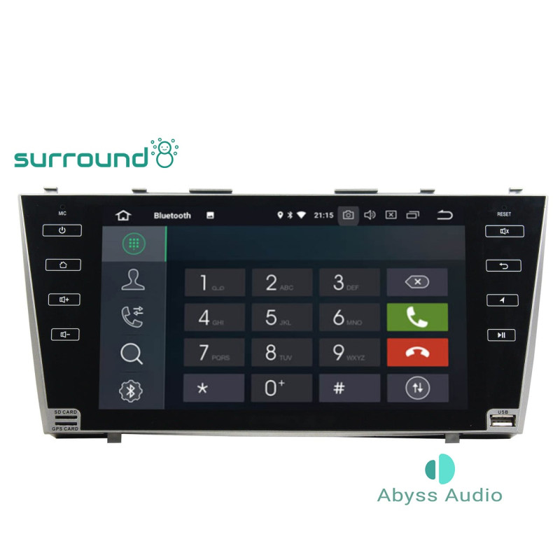 Android head unit Abyss Audio for Toyota Camry 2007-2011