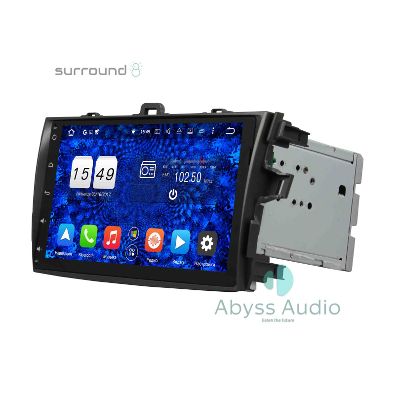 Autoradio Abyss Audio für Toyota Corolla 2006-2011