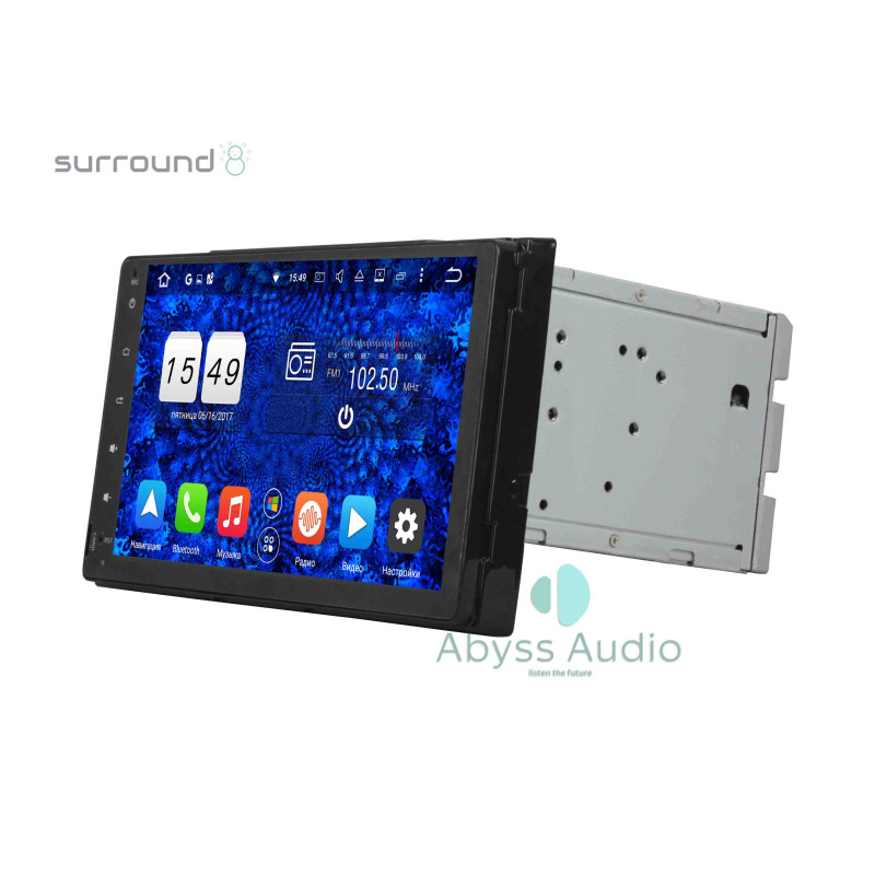 Android head unit Abyss Audio for Toyota Corolla 2017