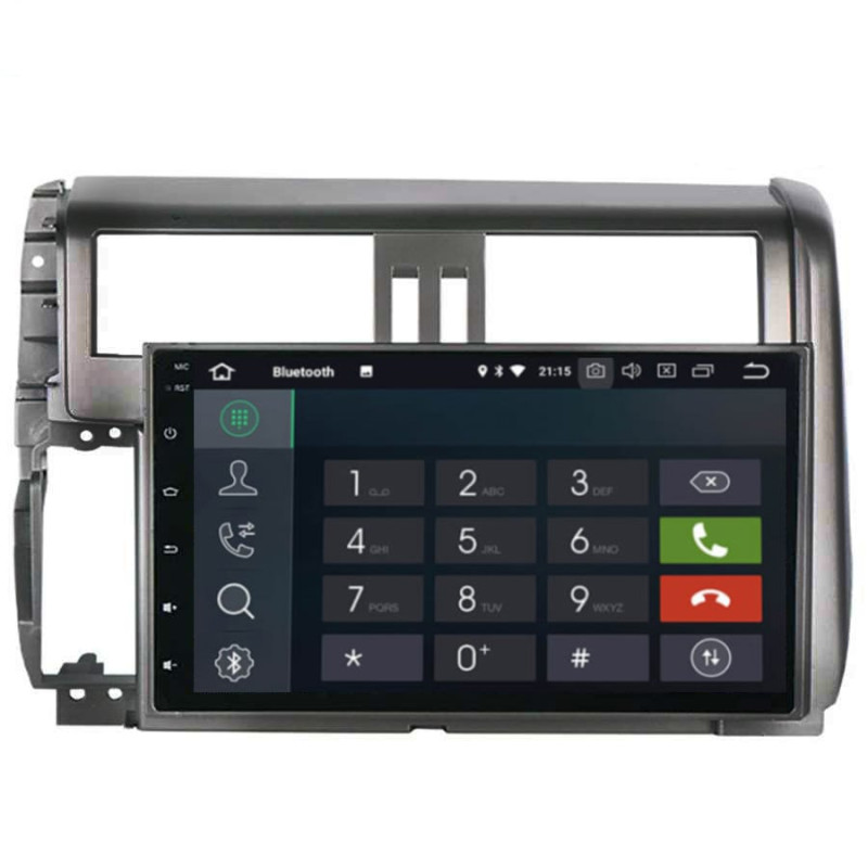 Android head unit Abyss Audio for Toyota Prado 150 2011-2014
