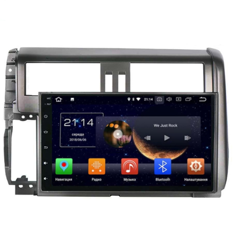 Android head unit Abyss Audio for Toyota Prado 150 2011-2014