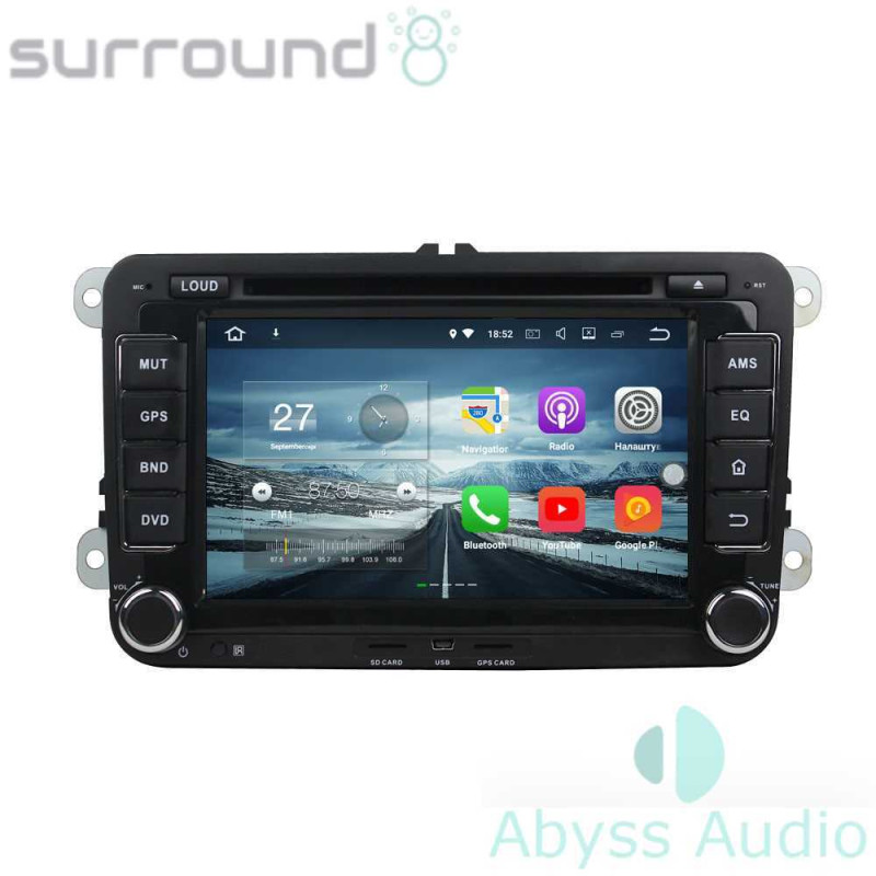 Android head unit Abyss Audio for Volkswagen Transporter T5