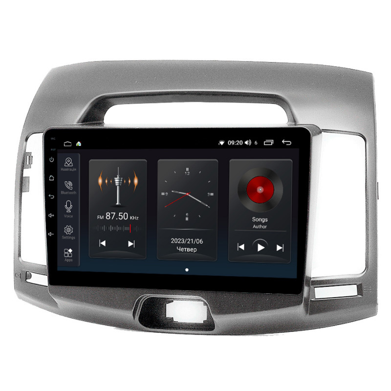 Android head unit Abyss Audio SP-9209 for Hyundai Elantra 2008-2010