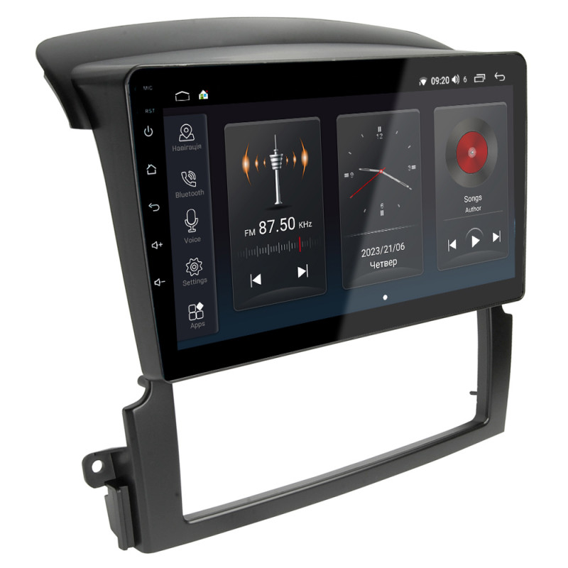 Android head unit Abyss Audio SP-9296 for KIA Sorento (BL) 2006-2009