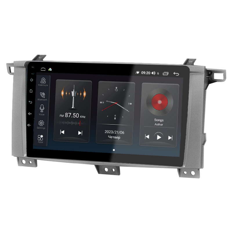 Android head unit Abyss Audio SP-9140 for Toyota LANDCRUISER 100 GX 2005+