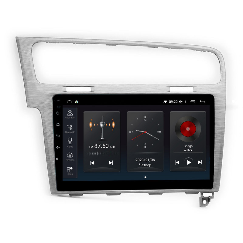 Štátní audio systém Abyss Audio SP-0105 pro Volkswagen Golf 7 (2013–2015) šedá