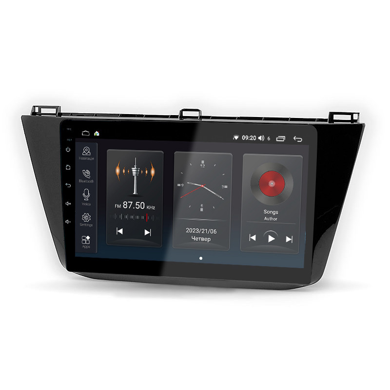 Android head unit Abyss Audio SP-0376 for Volkswagen Tiguan 2016+