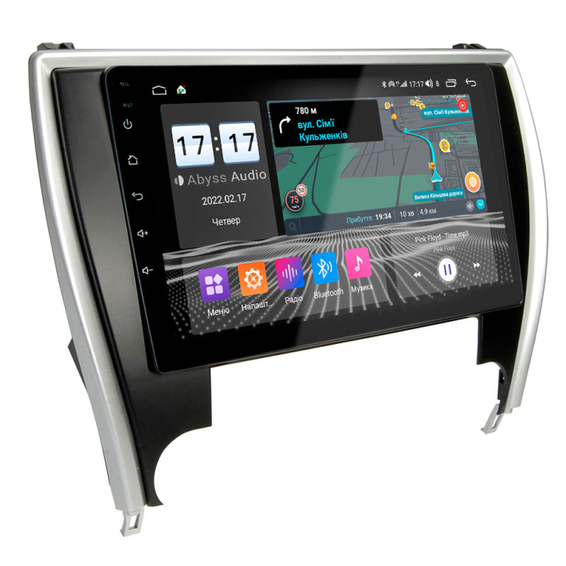 Android head unit Abyss Audio QS-0127 for Toyota Camry V50/55 (USA) 2012-2014