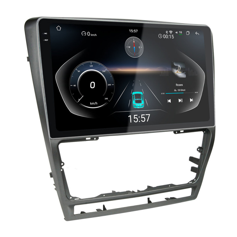 Android head unit Abyss Audio WR-0117 for Skoda Octavia A5 2004-2013