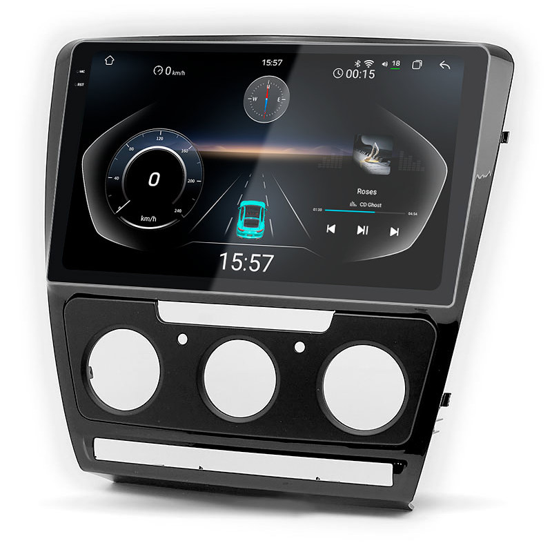 Android head unit Abyss Audio WR-0117 for Skoda Octavia A5 2004-2013