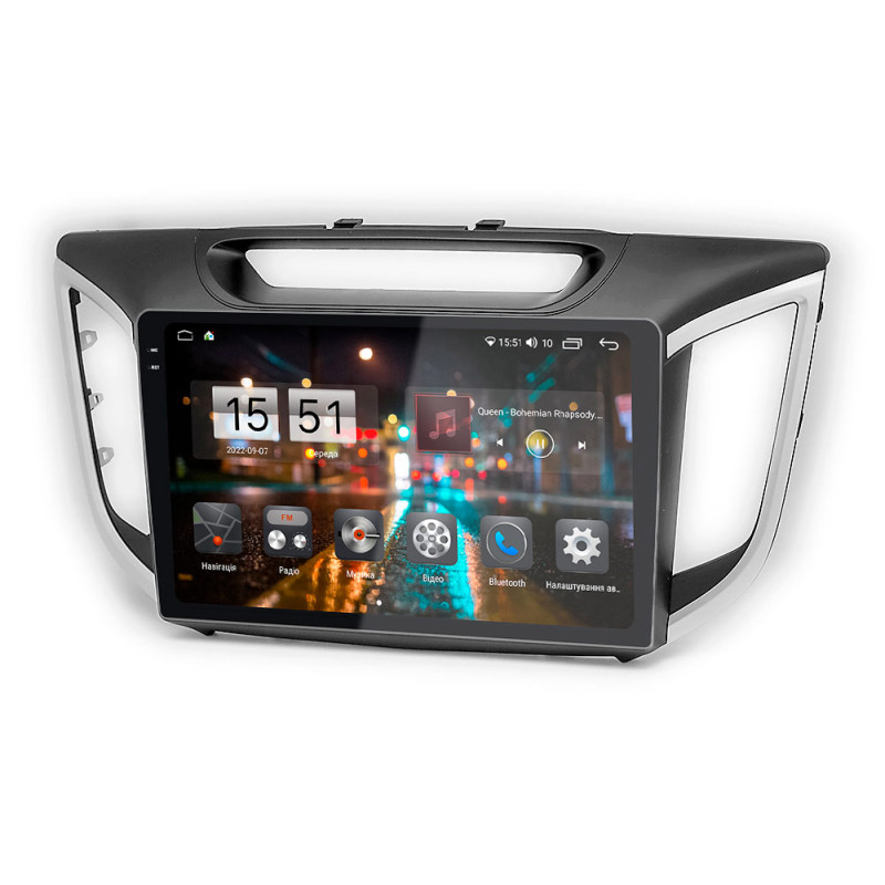 Android head unit Abyss Audio QXR-0215 for Hyundai Creta / IX25 2015-2017