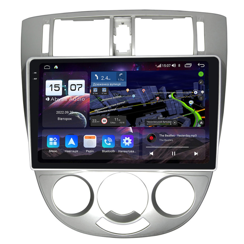 Android head unit Abyss Audio QXR-0275 for Chevrolet Lacetti (Sedan) 2004-2013