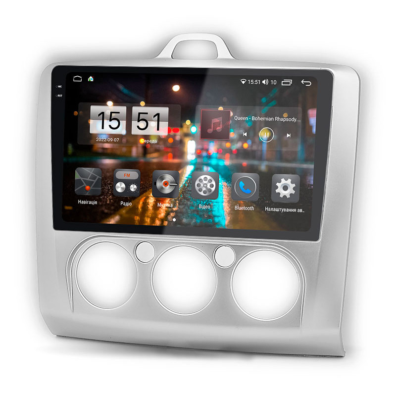 Android head unit Abyss Audio QXR-9283 for Ford Focus 2005-2011