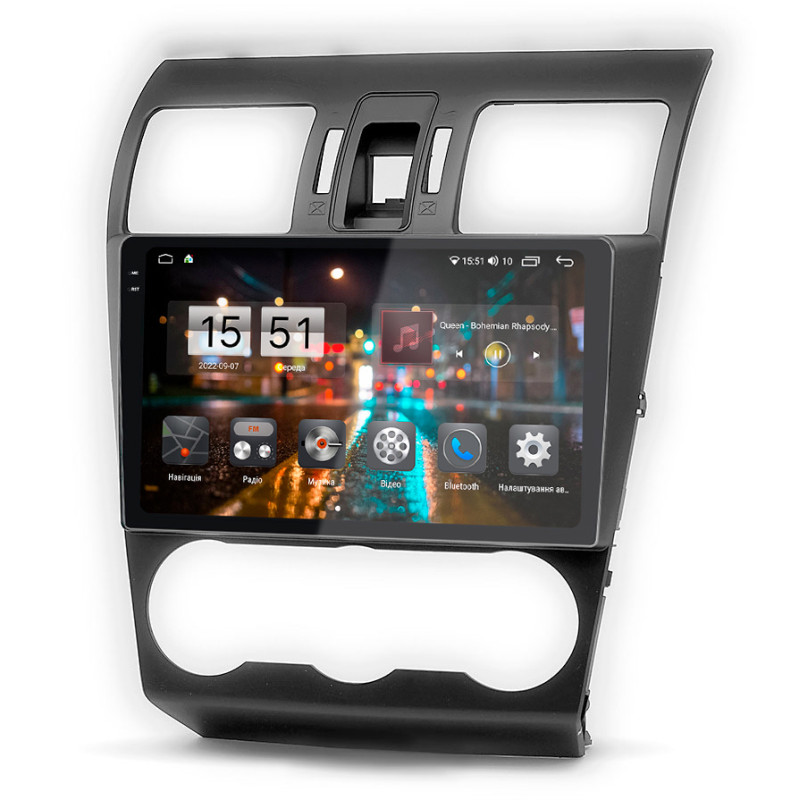 Android head unit Abyss Audio QXR-9354 for Subaru Forester / Impreza / XV 2011-2016